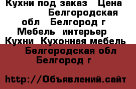 Кухни под заказ › Цена ­ 16 000 - Белгородская обл., Белгород г. Мебель, интерьер » Кухни. Кухонная мебель   . Белгородская обл.,Белгород г.